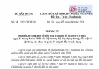 Thông tư số 14/2023/TT-BXD. Sửa đổi, bổ sung về xác định và quản lý chi phí đầu tư xây dựng