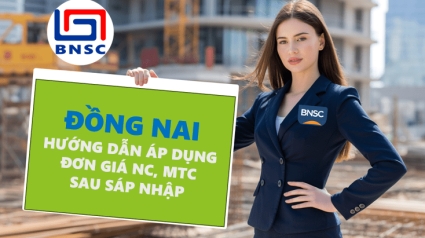 SXD Đồng Nai: Hướng dẫn 01/HD-SoXD Áp dụng đơn giá NC, MTC sau sáp nhập